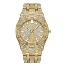 Men’s Brick-Link Baton-Dial Quartz Watch — product photo 01