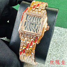 Women’s Zebra-Motif Rectangular Quartz Watch — product photo 02