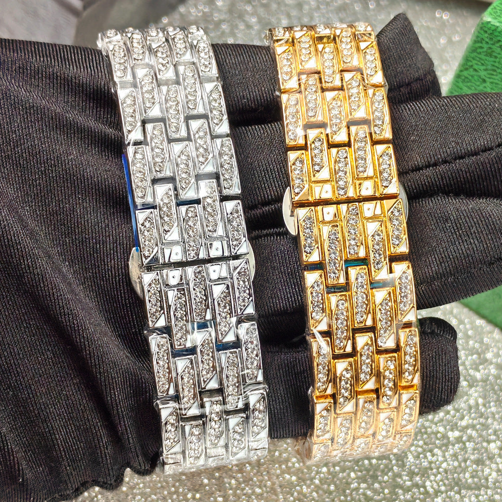 Women’s Zebra-Motif Rectangular Quartz Watch — product photo 08