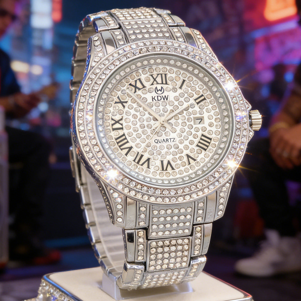 Roman-Numeral Halo Watch — product photo 03