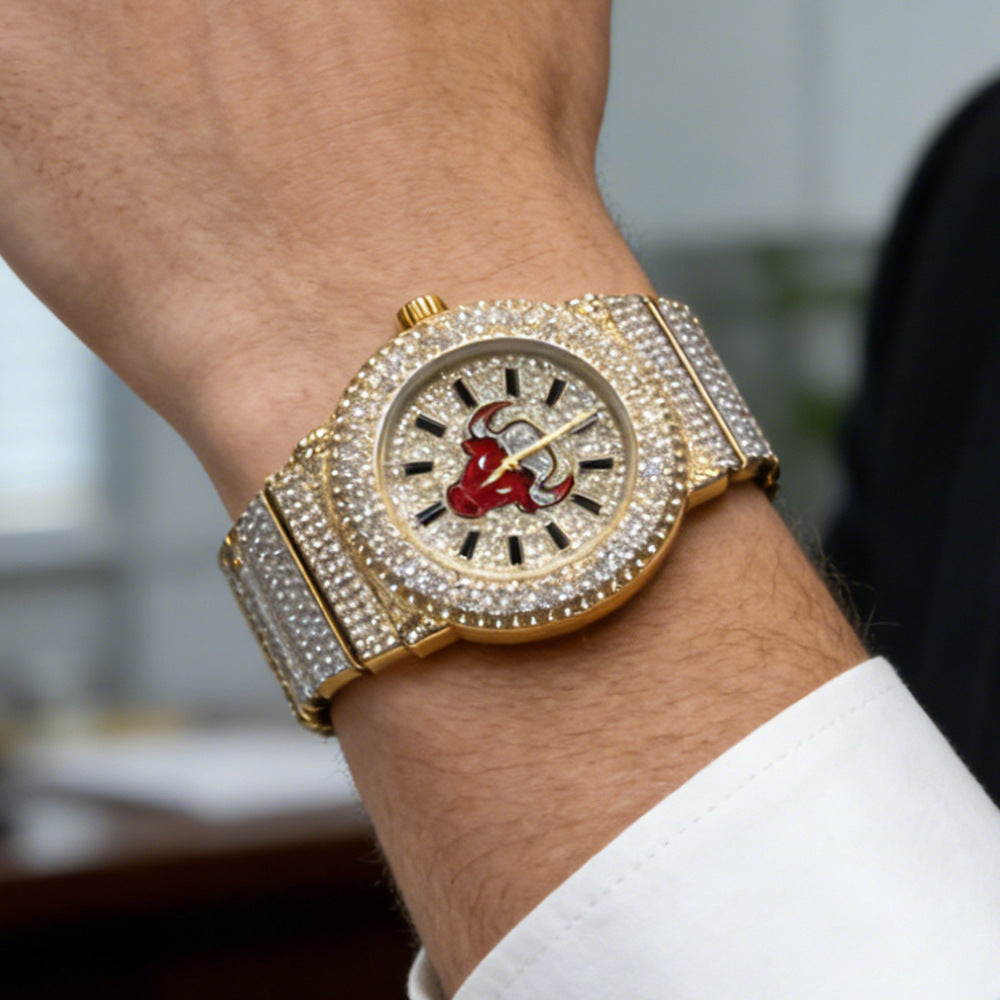 Round Central-Motif Watch — product photo 12