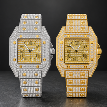 Premium regenerated product view 002 — layered Roman square watch