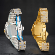 Premium regenerated product view 004 — layered Roman square watch