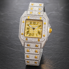 Premium regenerated product view 008 — layered Roman square watch