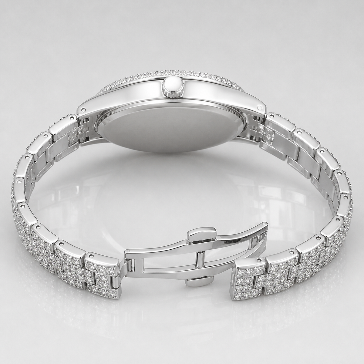 Premium regenerated product view 009 — round baton-dial watch