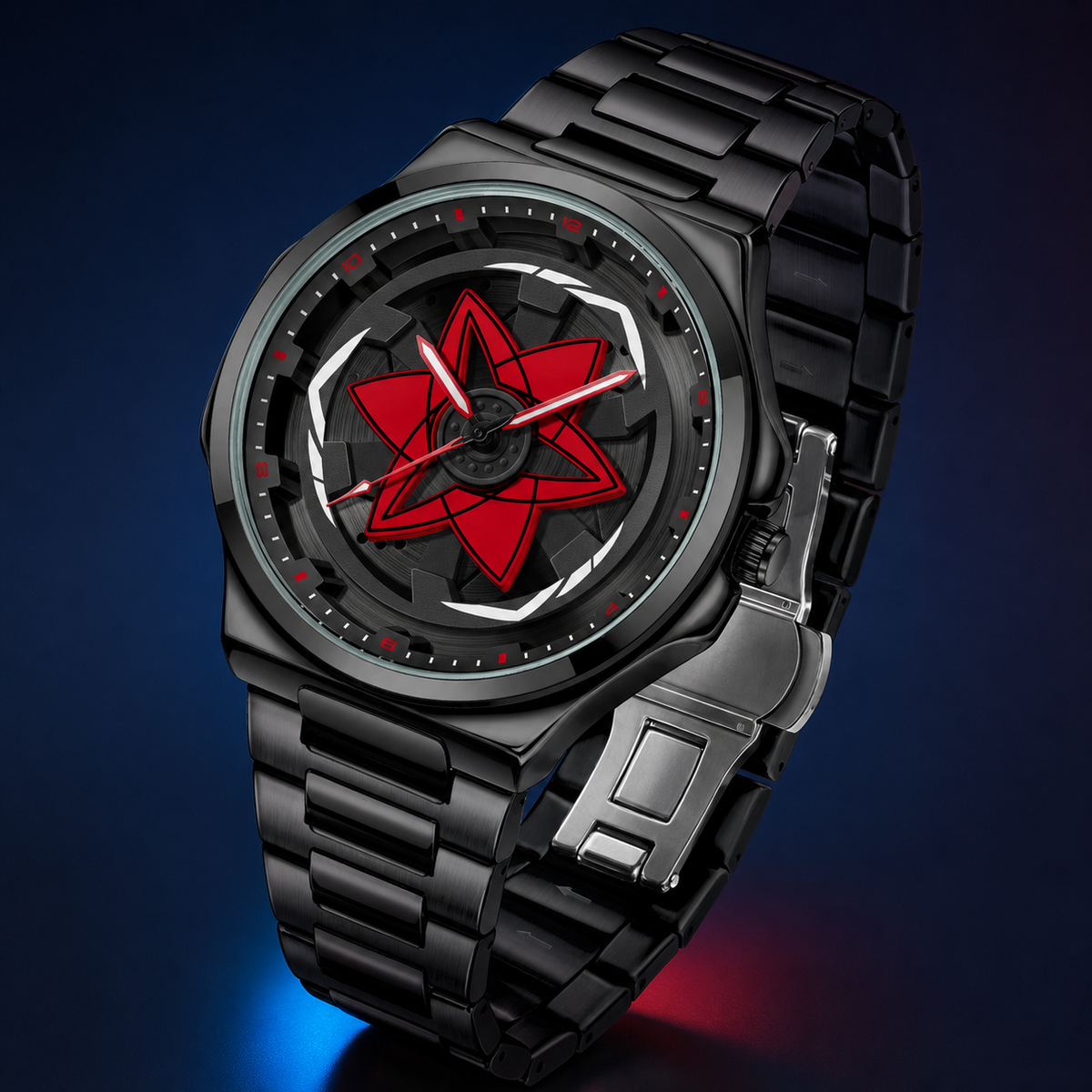 Premium regenerated product view 001 — layered star-motif watch