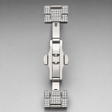 Premium regenerated product view 005 — pink Roman-index high-shine watch