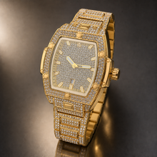 Premium regenerated product view 004 — angular tonneau high-shine watch