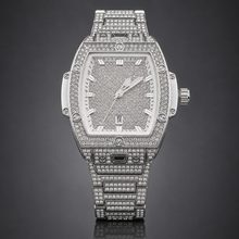 Premium regenerated product view 005 — angular tonneau high-shine watch