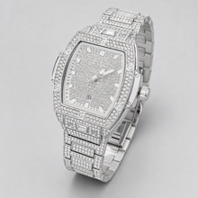 Premium regenerated product view 007 — angular tonneau high-shine watch