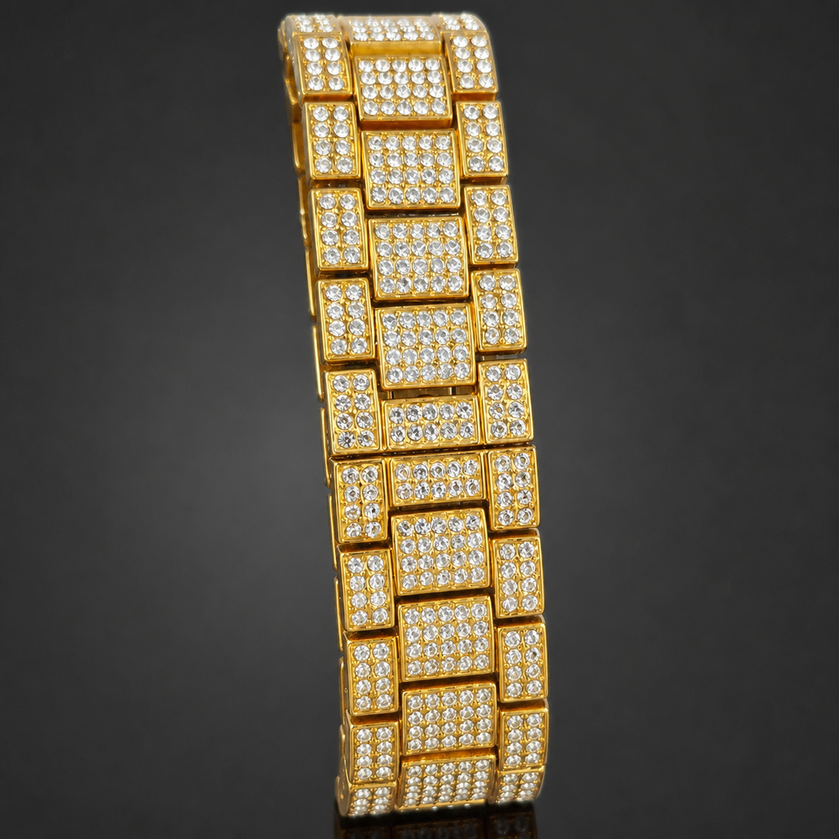 Premium regenerated product view 007 — blue Roman-index high-shine watch