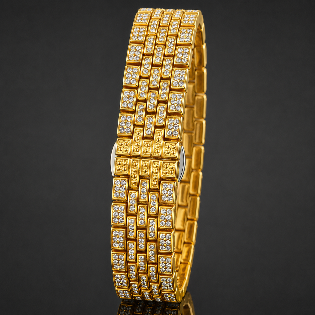 Premium regenerated product view 003 — starry-effect high-shine watch