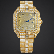 Premium regenerated product view 005 — blue-hand tonneau high-shine watch