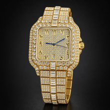 Premium regenerated product view 007 — blue-hand tonneau high-shine watch
