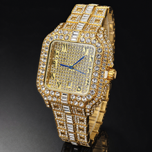 Premium regenerated product view 009 — blue-hand tonneau high-shine watch