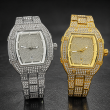 Men’s Faceted-Accent Tonneau Calendar Quartz Watch — regenerated view 5