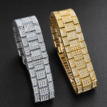 Men’s Faceted-Accent Tonneau Calendar Quartz Watch — regenerated view 6