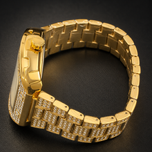 Men’s Faceted-Accent Tonneau Calendar Quartz Watch — regenerated view 8