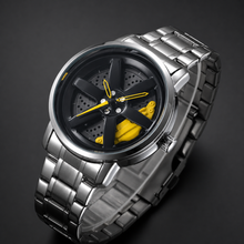 Men’s Black Wheel-and-Caliper Dial Quartz Watch — product photo 09