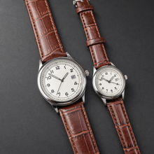Two-Size Arabic-Numeral Calendar Quartz Watch Set, alternate product view 4