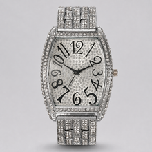 Men’s Barrel-Case Arabic-Numeral Quartz Watch — regenerated unbranded product view 2