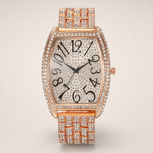 Men’s Barrel-Case Arabic-Numeral Quartz Watch — regenerated unbranded product view 3