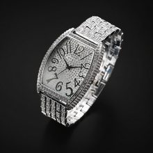 Men’s Barrel-Case Arabic-Numeral Quartz Watch — regenerated unbranded product view 4