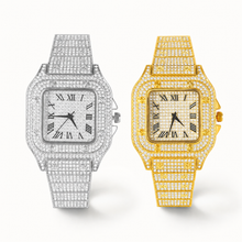 Unisex Square Roman-Numeral Quartz Watch — regenerated unbranded product view 5
