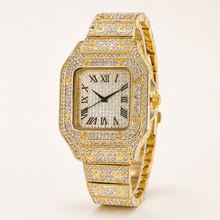 Unisex Square Roman-Numeral Quartz Watch — regenerated unbranded product view 9