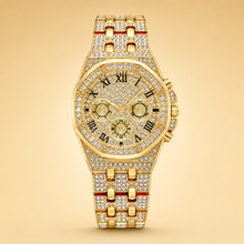 Men's Roman-Numeral Ornamental Calendar Quartz Watch — regenerated unbranded product view 1