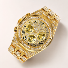 Men's Roman-Numeral Ornamental Calendar Quartz Watch — regenerated unbranded product view 6