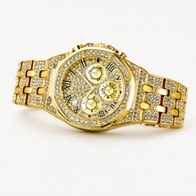 Men's Roman-Numeral Ornamental Calendar Quartz Watch — regenerated unbranded product view 7